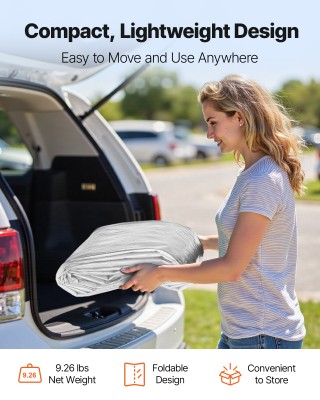 VEVOR Ανταλλακτικό Κάλυμμα Σκηνής Αυτοκινήτου 3x6m με Αντοχή στις Α... VEVOR Ανταλλακτικό Κάλυμμα Σκηνής Αυτοκινήτου 3x6m με Αντοχή στις Α...