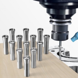 VEVOR Σετ 13 Κολετών Ακριβείας R8, 1/8 - 7/8, Χάλυβας 45#, για Φρέ... VEVOR Σετ 13 Κολετών Ακριβείας R8, 1/8 - 7/8, Χάλυβας 45#, για Φρέ...