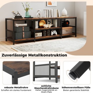 Costway Βιομηχανικό Έπιπλο Τηλεόρασης για Οθόνες έως 65 ίντσες HV10... Costway Βιομηχανικό Έπιπλο Τηλεόρασης για Οθόνες έως 65 ίντσες HV10...