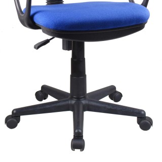 BAKAJI Περιστρεφόμενη Καρέκλα Γραφείου με Τροχούς Υφασμάτινη Κατασκ... BAKAJI Περιστρεφόμενη Καρέκλα Γραφείου με Τροχούς Υφασμάτινη Κατασκ...