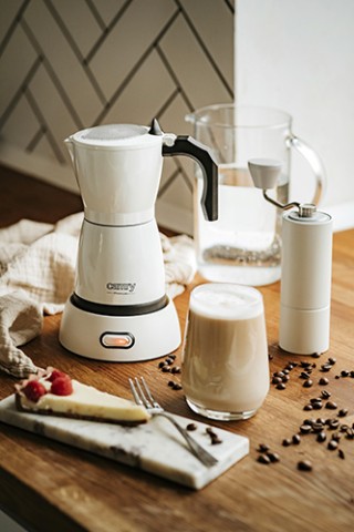 Camry Ηλεκτρική Καφετιέρα 300ml, 6 Φλιτζάνια, Συμπαγής Σχεδίαση, ... Camry Ηλεκτρική Καφετιέρα 300ml, 6 Φλιτζάνια, Συμπαγής Σχεδίαση, ...