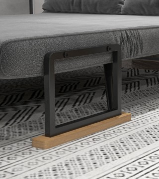 HOMCOM Καναπές-Κρεβάτι 3 σε 1 με Ύφασμα Εφέ Βελούδου, Ρυθμιζόμενη ... HOMCOM Καναπές-Κρεβάτι 3 σε 1 με Ύφασμα Εφέ Βελούδου, Ρυθμιζόμενη ...