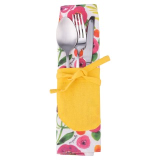 Villa dEste Home Αναδιπλούμενο Γραφείο Τραπεζομάντηλο με Θήκη Μαχαι...