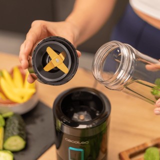 Μπλέντερ Power Titanium 350 EasyGo 350W CECOTEC CEC-03907 Μπλέντερ Power Titanium 350 EasyGo 350W CECOTEC CEC-03907