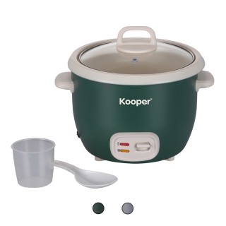 Kooper Βραστήρας Ρυζιού 400W από ανοξείδωτο ατσάλι με  2 λειτουργίε...