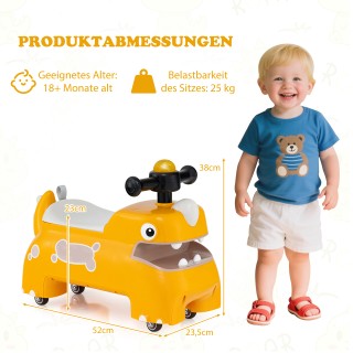 Costway Όχημα Οδήγησης για Μικρά Παιδιά με Χώρο Αποθήκευσης, Φωτάκ... Costway Όχημα Οδήγησης για Μικρά Παιδιά με Χώρο Αποθήκευσης, Φωτάκ...