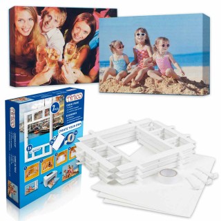 BAKAJI Σετ 7 Κομμάτια Δημιουργία Πινάκων Αφίσας Τοίχου με Αφαιρούμε... BAKAJI Σετ 7 Κομμάτια Δημιουργία Πινάκων Αφίσας Τοίχου με Αφαιρούμε...