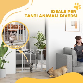 PawHut Ρυθμιζόμενο Πόρτα Ασφαλείας για Σκύλους με Επεκτάσεις, Πόρτ... PawHut Ρυθμιζόμενο Πόρτα Ασφαλείας για Σκύλους με Επεκτάσεις, Πόρτ...