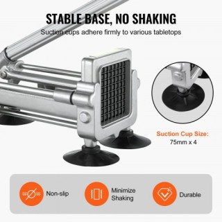 VEVOR  Κόφτης Πατάτας Ανοξείδωτος με 3 Λεπίδες SYWSQSTJYJ12CIG4VV0