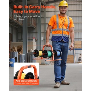 VEVOR Φορητός Διανομέας Καλωδίων για Έως και 8 Καρούλια Βιομηχανικό... VEVOR Φορητός Διανομέας Καλωδίων για Έως και 8 Καρούλια Βιομηχανικό...
