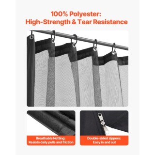 VEVOR Αντικατάσταση Δικτύου Κιόσκι 10x13x6.8 ft LTWZDL10FT13SZYAEV0