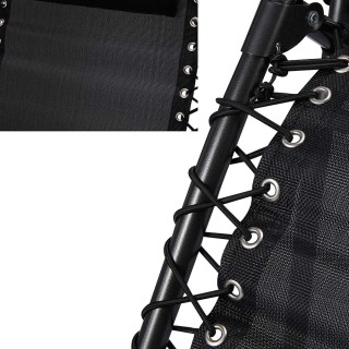 BAKAJI Καρέκλα Κήπου Πολυθρόνα Χαλάρωσης Πτυσσόμενη Μηδενικής Βαρύ... BAKAJI Καρέκλα Κήπου Πολυθρόνα Χαλάρωσης Πτυσσόμενη Μηδενικής Βαρύ...