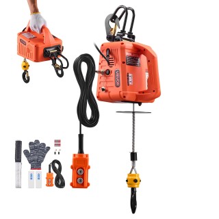 VEVOR Ηλεκτρικός Γερανός 3-σε-1 1500W με Χωρητικότητα 500 kg, Ύψος ...