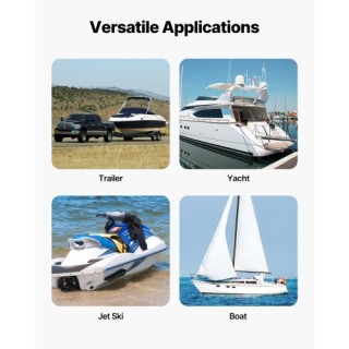 VEVOR Ιμάντες Δεσίματος με Καστάνια 2x2ft για Σκάφος (2 Τεμάχια) CY... VEVOR Ιμάντες Δεσίματος με Καστάνια 2x2ft για Σκάφος (2 Τεμάχια) CY...