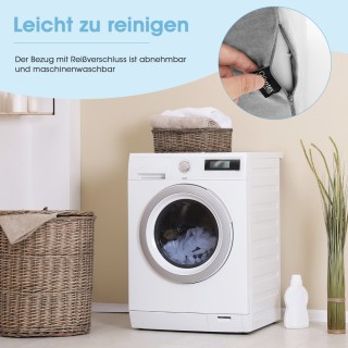 Costway Μαξιλάρι Ανάγνωσης για Κρεβάτι & Καναπέ με Πλενόμενο Κάλυμμ... Costway Μαξιλάρι Ανάγνωσης για Κρεβάτι & Καναπέ με Πλενόμενο Κάλυμμ...