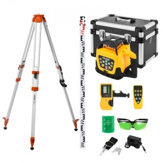 VEVOR Περιστροφικό Λέιζερ με Τρίποδο & Ράβδο Μέτρησης - Πράσινη Ακτ... VEVOR Περιστροφικό Λέιζερ με Τρίποδο & Ράβδο Μέτρησης - Πράσινη Ακτ...