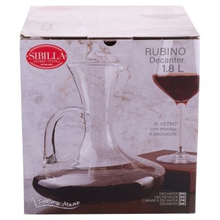 Galileo Καράφα από βοροπυριτικό γυαλί 1,8 λ με λαβή Rubino 5910653