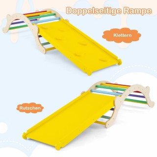 Costway Σετ 3 σε 1 Παιδική Σκάλα Αναρρίχησης με Αναστρέψιμη Ράμπα ... Costway Σετ 3 σε 1 Παιδική Σκάλα Αναρρίχησης με Αναστρέψιμη Ράμπα ...