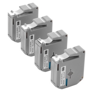 VEVOR Ταινία Ετικετογράφου 4 Πακέτα 12 mm Μαύρο σε Λευκό Ανταλλακτι... VEVOR Ταινία Ετικετογράφου 4 Πακέτα 12 mm Μαύρο σε Λευκό Ανταλλακτι...