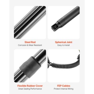 VEVOR Αμορτισέρ Πορτμπαγκάζ Συμβατά με Cadillac Escalade 2015-2020 ...