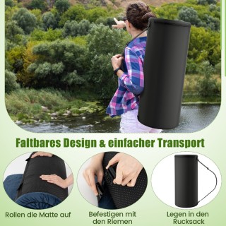 Costway Άνετο Στρώμα Κάμπινγκ 188 x 78 x 6,5 cm με Αδιάβροχο Ύφασμα... Costway Άνετο Στρώμα Κάμπινγκ 188 x 78 x 6,5 cm με Αδιάβροχο Ύφασμα...