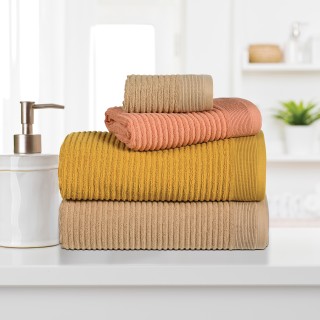 DAS HOME Σετ Πετσέτες 3 Τεμαχίων Daily 0741 Salmon 530708180741 DAS HOME Σετ Πετσέτες 3 Τεμαχίων Daily 0741 Salmon 530708180741