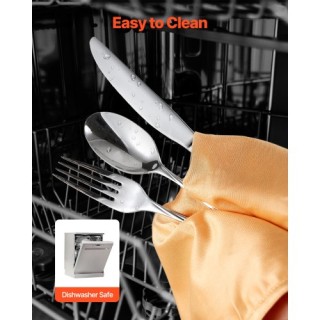 VEVOR Σετ 45 Τεμαχίων Ανοξείδωτα Μαχαιροπίρουνα για 8 Άτομα 304BXGC... VEVOR Σετ 45 Τεμαχίων Ανοξείδωτα Μαχαιροπίρουνα για 8 Άτομα 304BXGC...