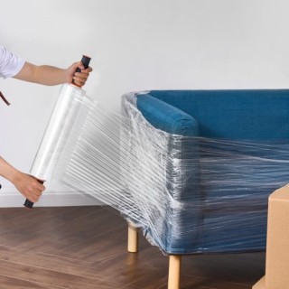 VEVOR Διάφανη Μεμβράνη Συσκευασίας 15x1200, 80 Gauge, με Λαβές LSM... VEVOR Διάφανη Μεμβράνη Συσκευασίας 15x1200, 80 Gauge, με Λαβές LSM...