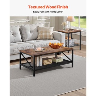 Σετ Τραπεζιών Καθιστικού 3 Τεμαχίων με Τραπεζάκι Καφέ 1050 x 600 x ... Σετ Τραπεζιών Καθιστικού 3 Τεμαχίων με Τραπεζάκι Καφέ 1050 x 600 x ...