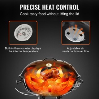 Φορητή Ψησταριά Κάρβουνου 22 VEVOR για Μπάρμπεκιου Εξωτερικού Χώρου... Φορητή Ψησταριά Κάρβουνου 22 VEVOR για Μπάρμπεκιου Εξωτερικού Χώρου...