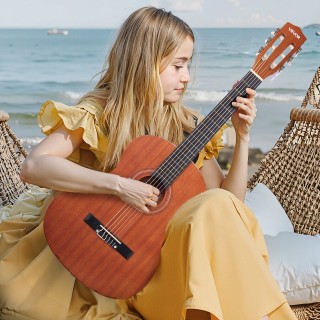 VEVOR Κλασική Κιθάρα 900 mm, Σετ Εκκίνησης για Αρχάριους, Φυσικό Χρ... VEVOR Κλασική Κιθάρα 900 mm, Σετ Εκκίνησης για Αρχάριους, Φυσικό Χρ...