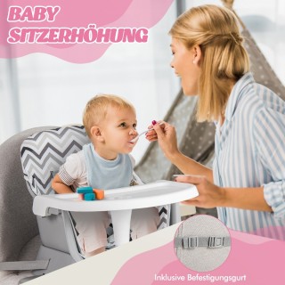 Costway Πολυλειτουργική Καρέκλα Φαγητού 6-σε-1 για Μωρά και Νήπια A...