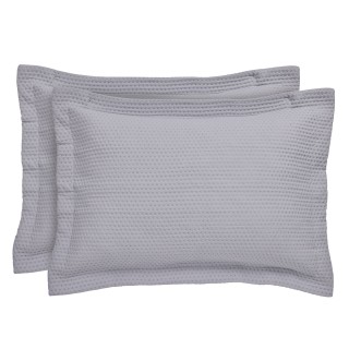 DAS HOME Ζευγάρι Μαξιλαροθήκες Happy Grey σε Γκρι Απόχρωση 53340000... DAS HOME Ζευγάρι Μαξιλαροθήκες Happy Grey σε Γκρι Απόχρωση 53340000...