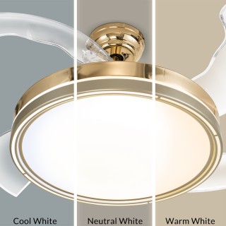 BAKAJI Ανεμιστήρας Οροφής με Φωτιστικό 4 Αναδιπλούμενες Λεπίδες Τη... BAKAJI Ανεμιστήρας Οροφής με Φωτιστικό 4 Αναδιπλούμενες Λεπίδες Τη...