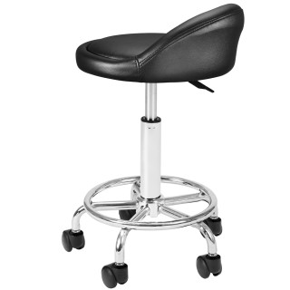 Τροχήλατο Σκαμπό με Χαμηλή Πλάτη και Ατσάλινη Βάση 360° Περιστρεφόμ... Τροχήλατο Σκαμπό με Χαμηλή Πλάτη και Ατσάλινη Βάση 360° Περιστρεφόμ...