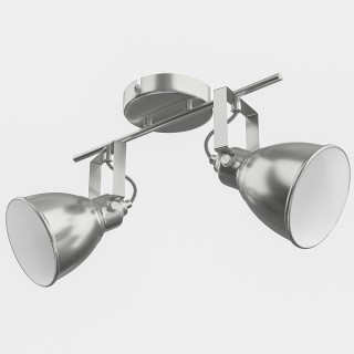 BAKAJI Φωτιστικό Δύο Φώτα Κατευθυνόμενοι Προβολείς Μεταλλικό Μοντέρ... BAKAJI Φωτιστικό Δύο Φώτα Κατευθυνόμενοι Προβολείς Μεταλλικό Μοντέρ...