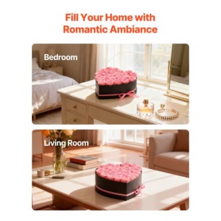 VEVOR Αιώνια Λουλούδια, 27 Διατηρημένα Τριαντάφυλλα σε Καρδιά, Αθάν... VEVOR Αιώνια Λουλούδια, 27 Διατηρημένα Τριαντάφυλλα σε Καρδιά, Αθάν...