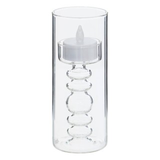 Atmosphera Σετ LED Κεριών με Βάση - Διάμετρος 6 x Ύψος 19 εκ. 211647