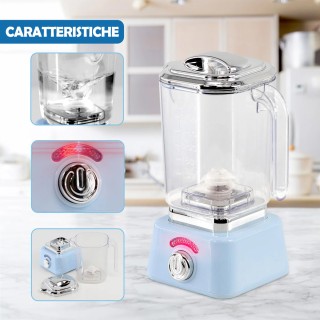 BAKAJI Παιχνίδια Κουζίνας με Μπλε Πλανητικό Μίξερ Φριτέζα Τοστιέρα ...