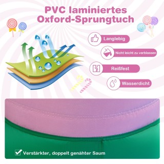 Costway Φουσκωτό Κάστρο Παιχνιδιού με Νεροτσουλήθρα και Θεματική Δ... Costway Φουσκωτό Κάστρο Παιχνιδιού με Νεροτσουλήθρα και Θεματική Δ...