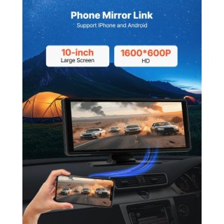 VEVOR Οθόνη Αφής Car Stereo 10 με CarPlay & Android Auto, Bluetooth...