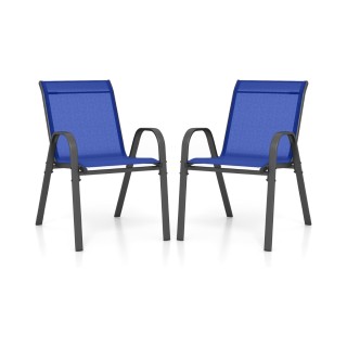 Costway  Σετ Καρεκλών Βεράντας με Εργονομική Πλάτη 56 x 70 x 84 cm ...