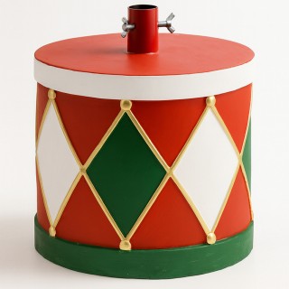 BAKAJI Βάση Χριστουγεννιάτικου Δέντρου Τύμπανο 32x31cm Διακόσμηση Κ...