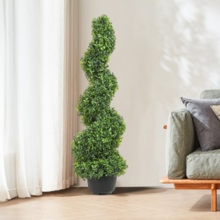 Τεχνητά Δεντράκια VEVOR Boxwood 1,2μ (2τμχ) για Εσωτερικό/Εξωτερικό...