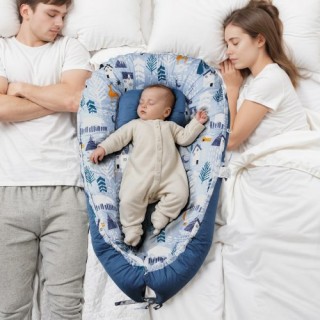 VEVOR Φωλιά Μωρού 100% Βαμβάκι με Μαξιλάρι Κεφαλής και 2 Καλύμματα... VEVOR Φωλιά Μωρού 100% Βαμβάκι με Μαξιλάρι Κεφαλής και 2 Καλύμματα...