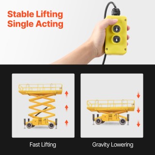 VEVOR Υδραυλική Μονάδα 7L για Ανατρεπόμενο Τρέιλερ - DC 12V 12VDZYS...