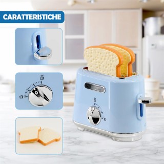 BAKAJI Παιχνίδια Κουζίνας με Μπλε Πλανητικό Μίξερ Φριτέζα Τοστιέρα ... BAKAJI Παιχνίδια Κουζίνας με Μπλε Πλανητικό Μίξερ Φριτέζα Τοστιέρα ...