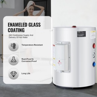 VEVOR Ηλεκτρικός Θερμοσίφωνας 10 Γαλόνια 1.6Kw LED για Ντους CSSRSQ... VEVOR Ηλεκτρικός Θερμοσίφωνας 10 Γαλόνια 1.6Kw LED για Ντους CSSRSQ...