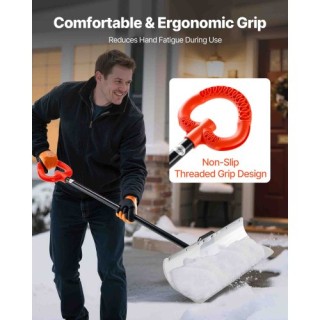 VEVOR Βαρέος Τύπου Πλαστική Φτυάρι Χιονιού 76εκ για Δρόμους WLKSL30... VEVOR Βαρέος Τύπου Πλαστική Φτυάρι Χιονιού 76εκ για Δρόμους WLKSL30...