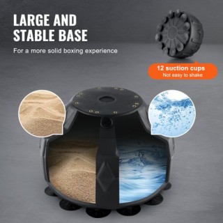 Σάκος Ταχύτητας VEVOR με Βάση, Ρυθμιζόμενος Σάκος Πυγμαχίας με Γάντ... Σάκος Ταχύτητας VEVOR με Βάση, Ρυθμιζόμενος Σάκος Πυγμαχίας με Γάντ...